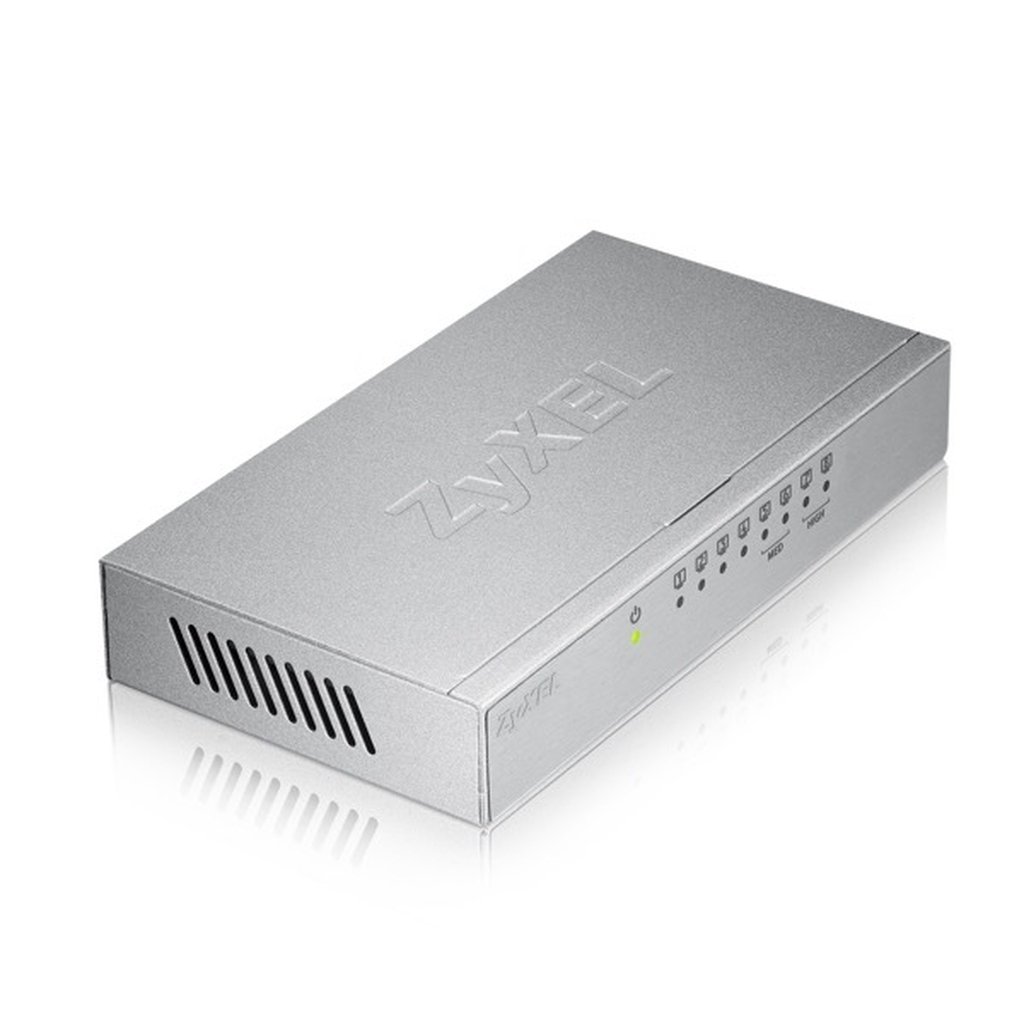Zyxel GS-108B v3 Unmanaged Gigabit Ethernet (10/100/1000) Silver - Image 2