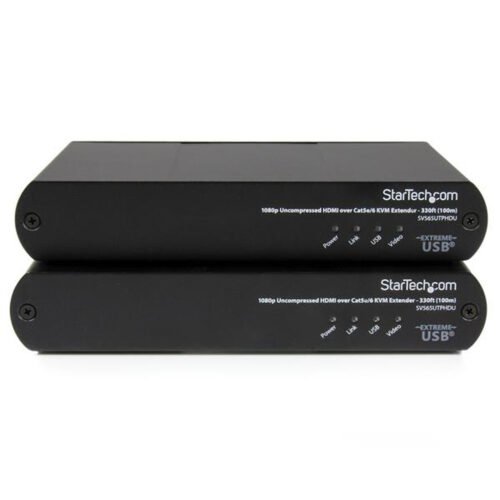 StarTech.com USB HDMI over Cat 5e / Cat 6 KVM Console Extender w/ 1080p Uncompressed Video - 330ft (100m) - Image 2