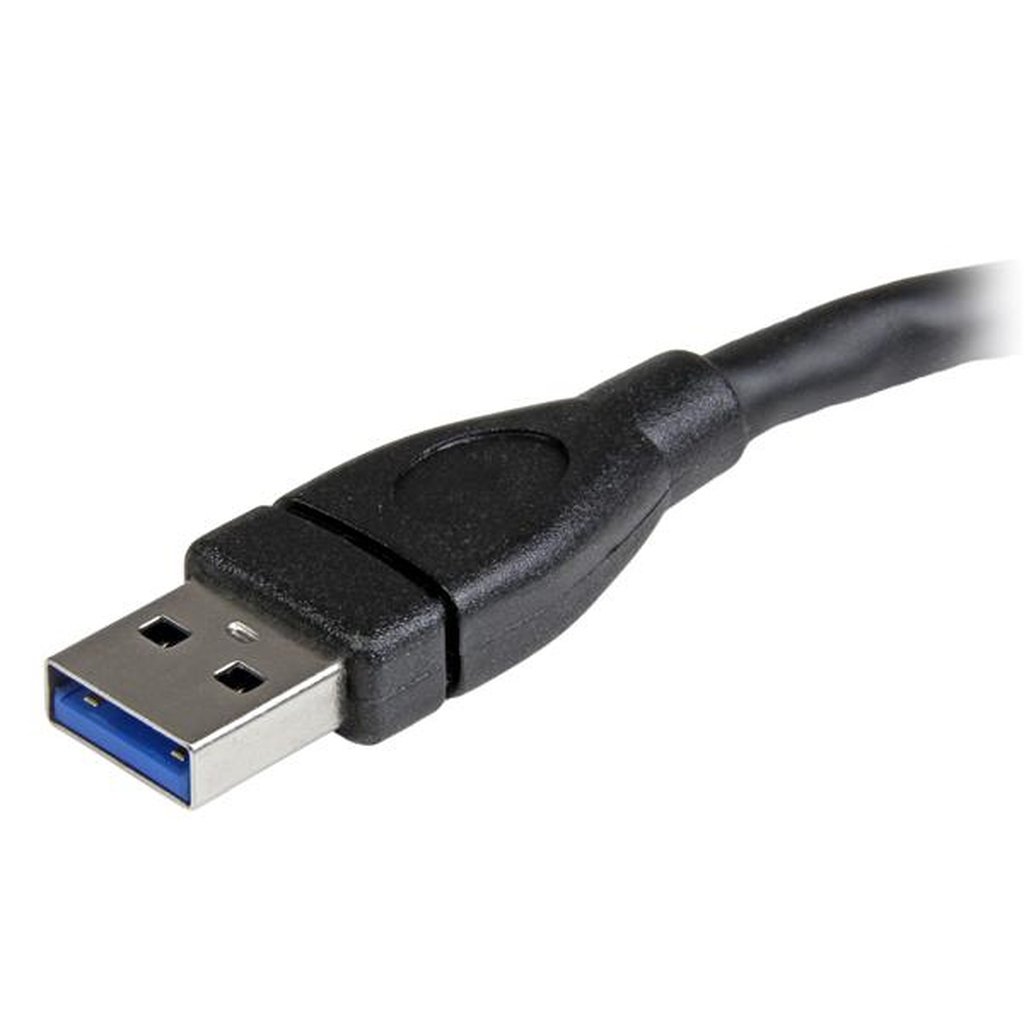 StarTech.com USB 3.0 A-to-A extension cable - 6 in, black - Image 2