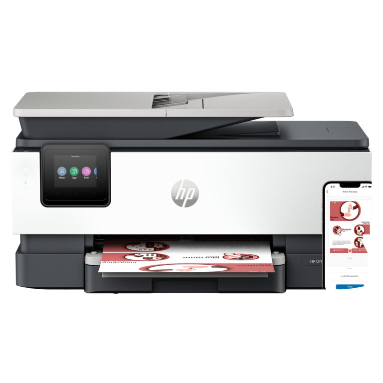HP OfficeJet Pro 8132e Wireless All-in-One Color Printer, Instant Ink; Two-sided printing