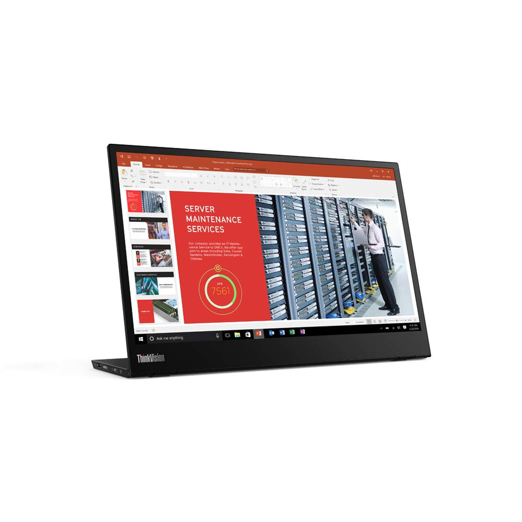 Lenovo ThinkVision M14 computer monitor 35.6 cm (14") 1920 x 1080 pixels Full HD LED Black - Image 6