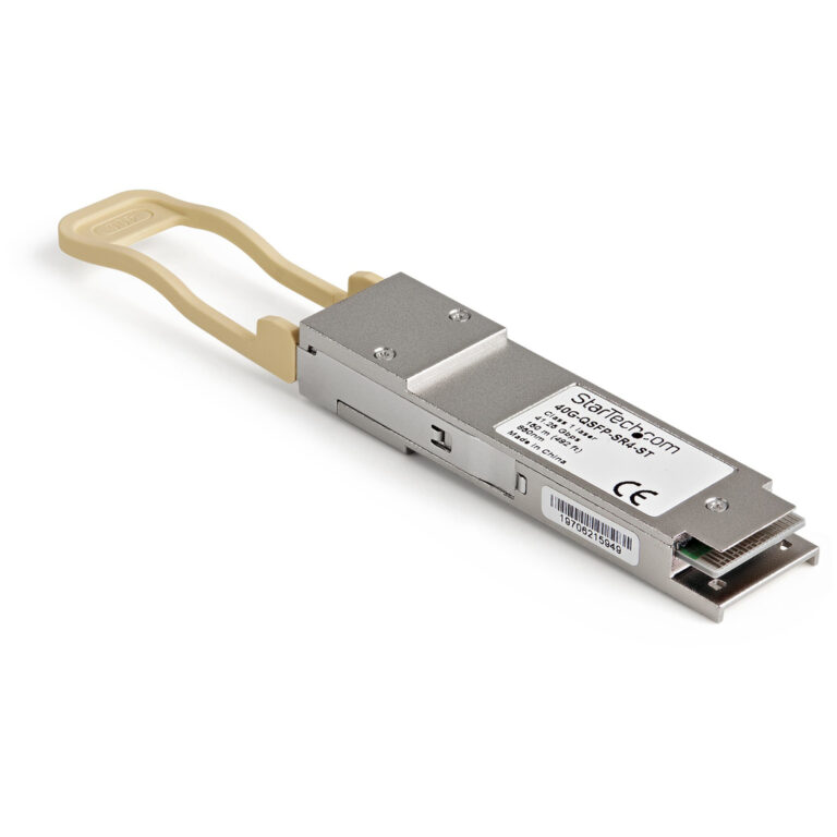 StarTech.com Brocade 40G-QSFP-SR4 Compatible QSFP+ Module - 40GBASE-SR4 - 40GbE Multimode Fiber MMF Optic Transceiver - 40GE Gi