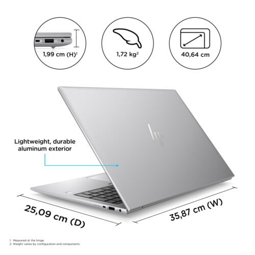 HP ZBook Firefly G10 Intel® Core™ i5 i5-1340P Mobile workstation 40.6 cm (16") WUXGA 16 GB DDR5-SDRAM 512 GB SSD Wi- - Image 8