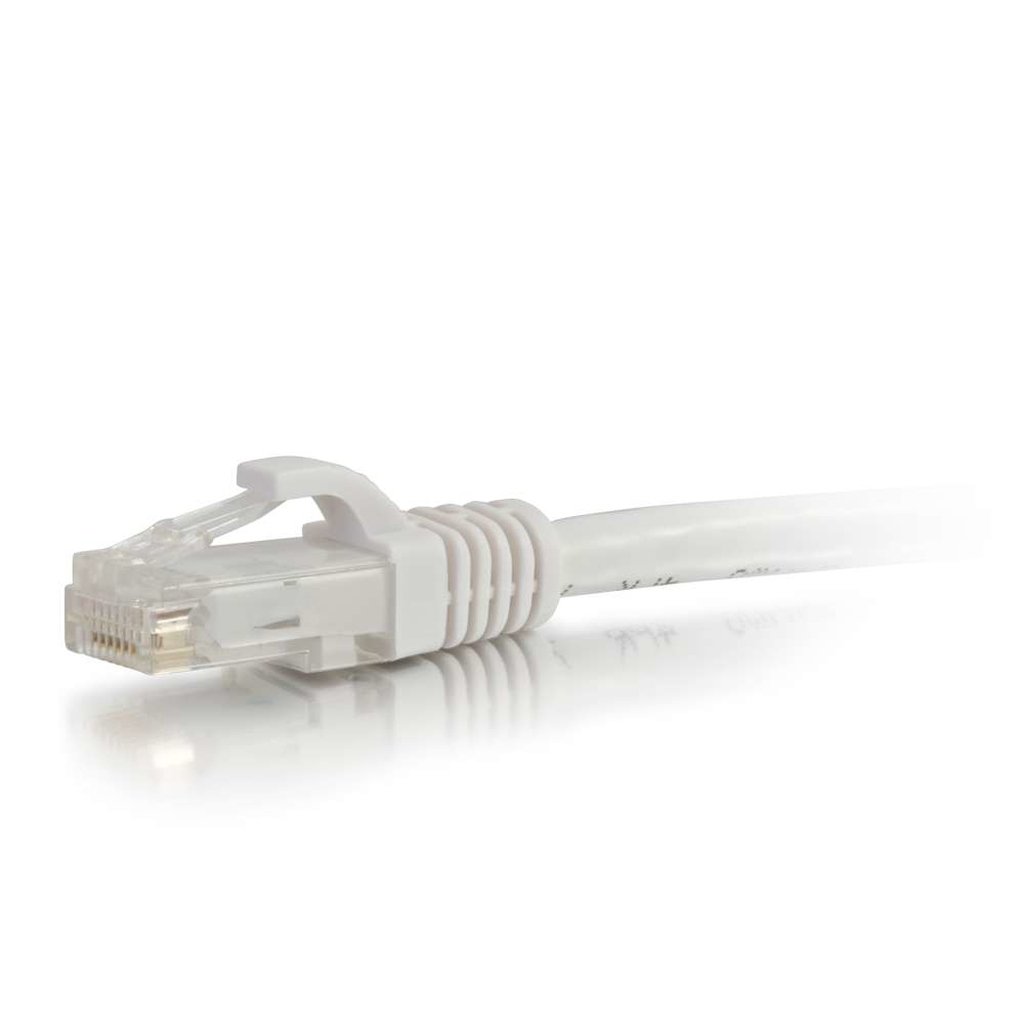 C2G 1.5m Cat5e Booted Unshielded (UTP) Network Patch Cable - White - Image 3