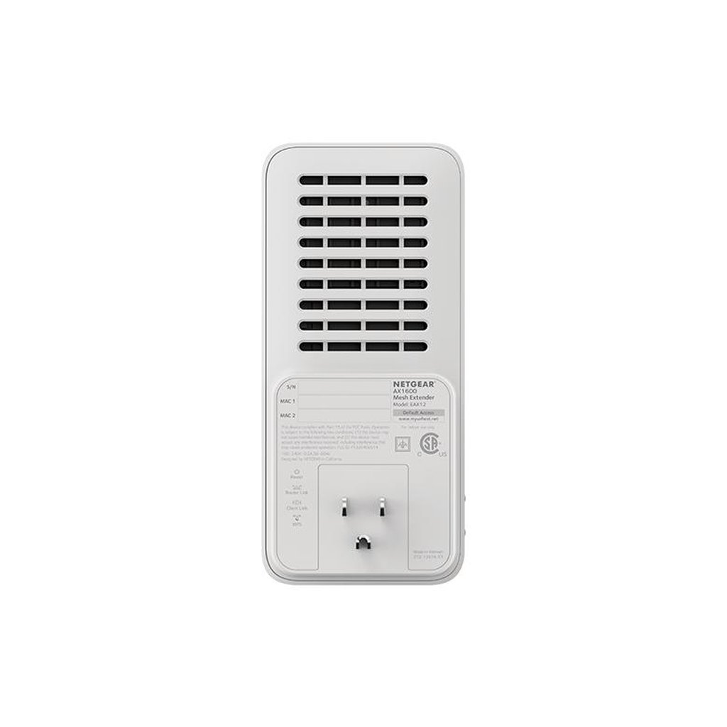 NETGEAR EAX12-100UKS network extender Network repeater White 10, 100, 1000 Mbit/s - Image 6