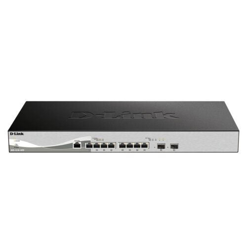 D-Link 8-port 10GBASE-T and 2-port SFP+ Multi-Gigabit Smart Managed Switch