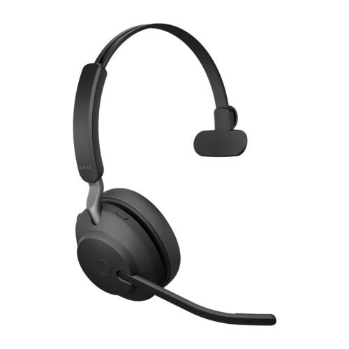 Jabra Evolve2 65 USB-A UC Mono with Charging Stand - Black - Image 3