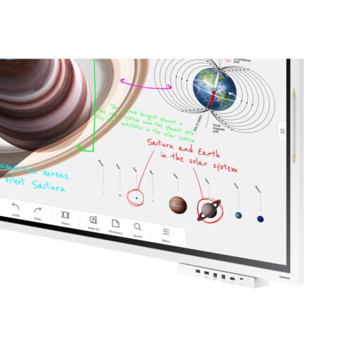 Samsung WM65B interactive whiteboard 165.1 cm (65") 3840 x 2160 pixels Touchscreen Grey, White - Image 29