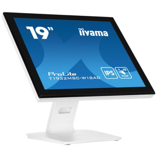 iiyama ProLite 19’’ 10pt touch monitor featuring IPS panel and AG coating