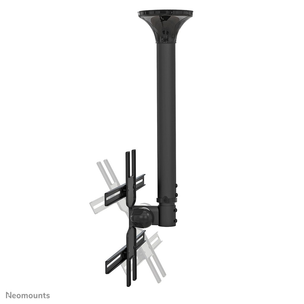 Neomounts FPMA-C400BLACK Monitor/TV mount ceiling 32-60" - h 64-104 cm - Image 5