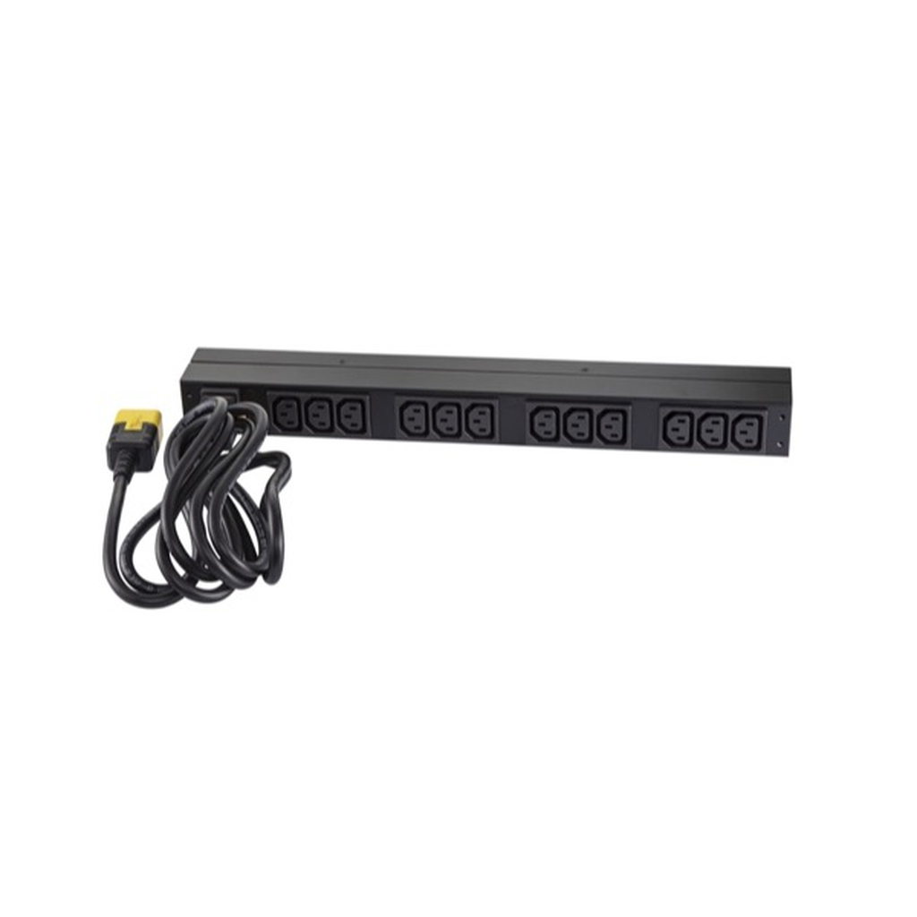 APC NetShelter Basic Rack PDU, 1U, 1PH, 3.7kW 230V 16A or 3.3kW 208V 16A, x12 C13 outlets, C20 cord - Image 7