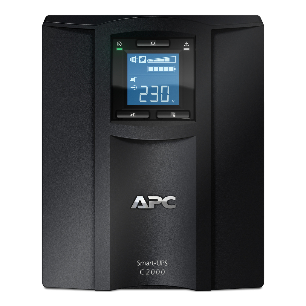 APC Smart-UPS C, Line Interactive, 2000VA, Tower, 230V, 6x IEC C13+1x IEC C19 outlets, USB and Serial communication, AVR, Graph - Image 5
