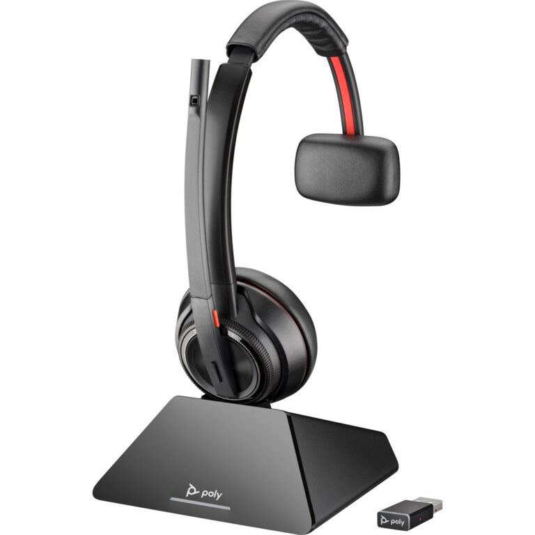 POLY Savi 8210 Office DECT 1880-1900 MHz Single Ear Headset
