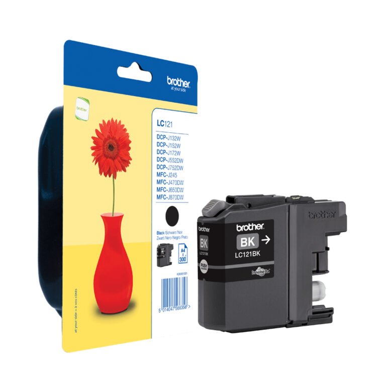 Brother LC121BKBP ink cartridge 1 pc(s) Original Black