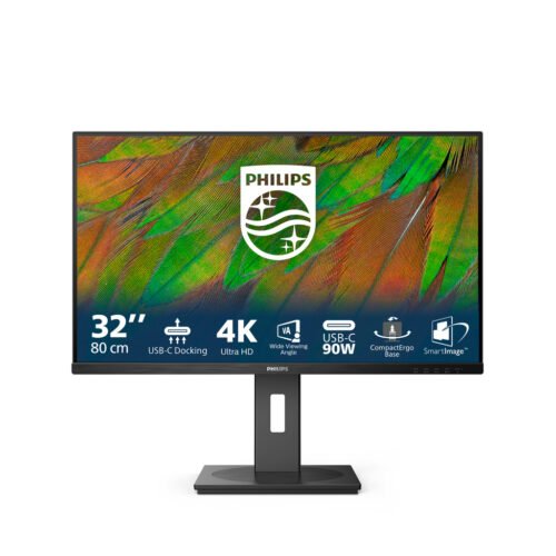 Philips 3000 series 32B1U3900/00 computer monitor 80 cm (31.5") 3840 x 2160 pixels 4K Ultra HD LCD Black - Image 8
