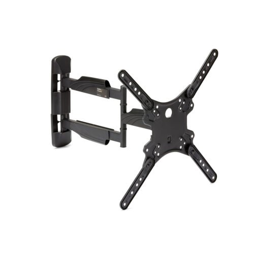 StarTech.com Full Motion TV Wall Mount - 32-55 inch (77lb/35kg) VESA Displays - Low Profile Universal Flat Screen TV Wall Mount
