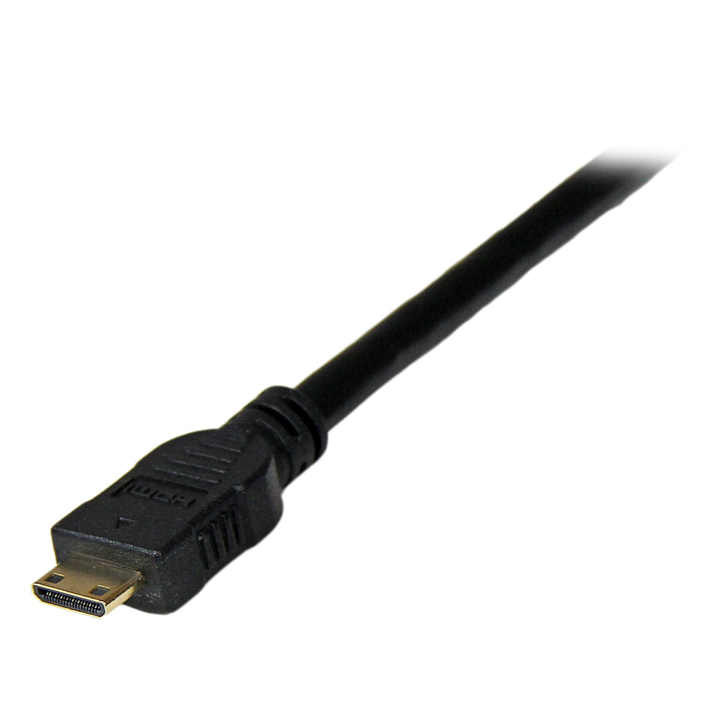 StarTech.com 1m (3.3 ft) Mini HDMI to DVI Cable - DVI-D to HDMI Cable (1920x1200p) - 19 Pin HDMI Mini Male to DVI-D Male - Digi - Image 3