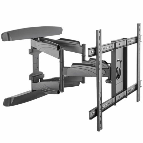 StarTech.com TV Wall Mount supports up to 70 inch VESA Displays - Low Profile Full Motion Universal TV Flat Screen Wall Mount -