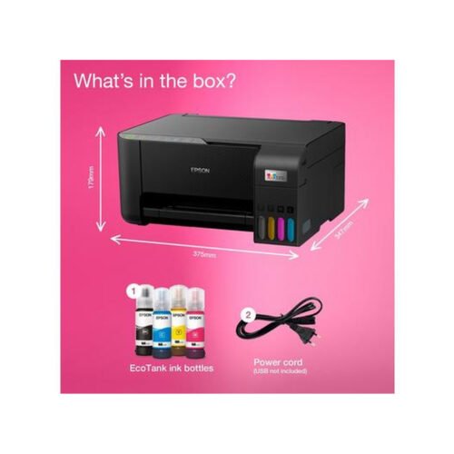Epson EcoTank ET-2860 Inkjet A4 5760 x 1440 DPI 33 ppm Wi-Fi - Image 3