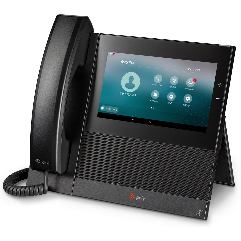 POLY CCX 600 Business Media Phone with Open SIP and PoE-enabled GSA/TAA - Image 3