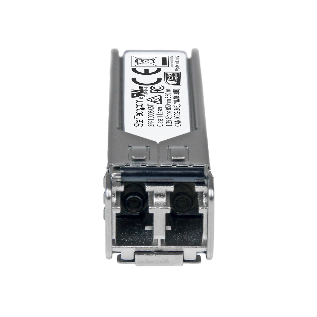 StarTech.com MSA Compliant SFP Transceiver Module - 1000BASE-SX~MSA Uncoded SFP Module - 1000BASE-SX - 1GbE Multi Mode Fiber (M - Image 2