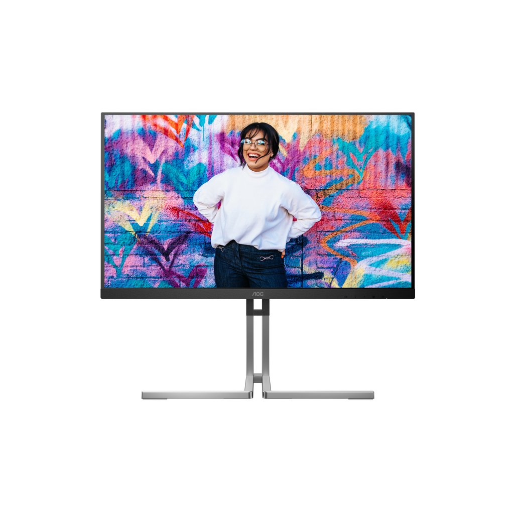 AOC Q27U3CV computer monitor 68.6 cm (27") 2560 x 1440 pixels Quad HD LCD Black - Image 2
