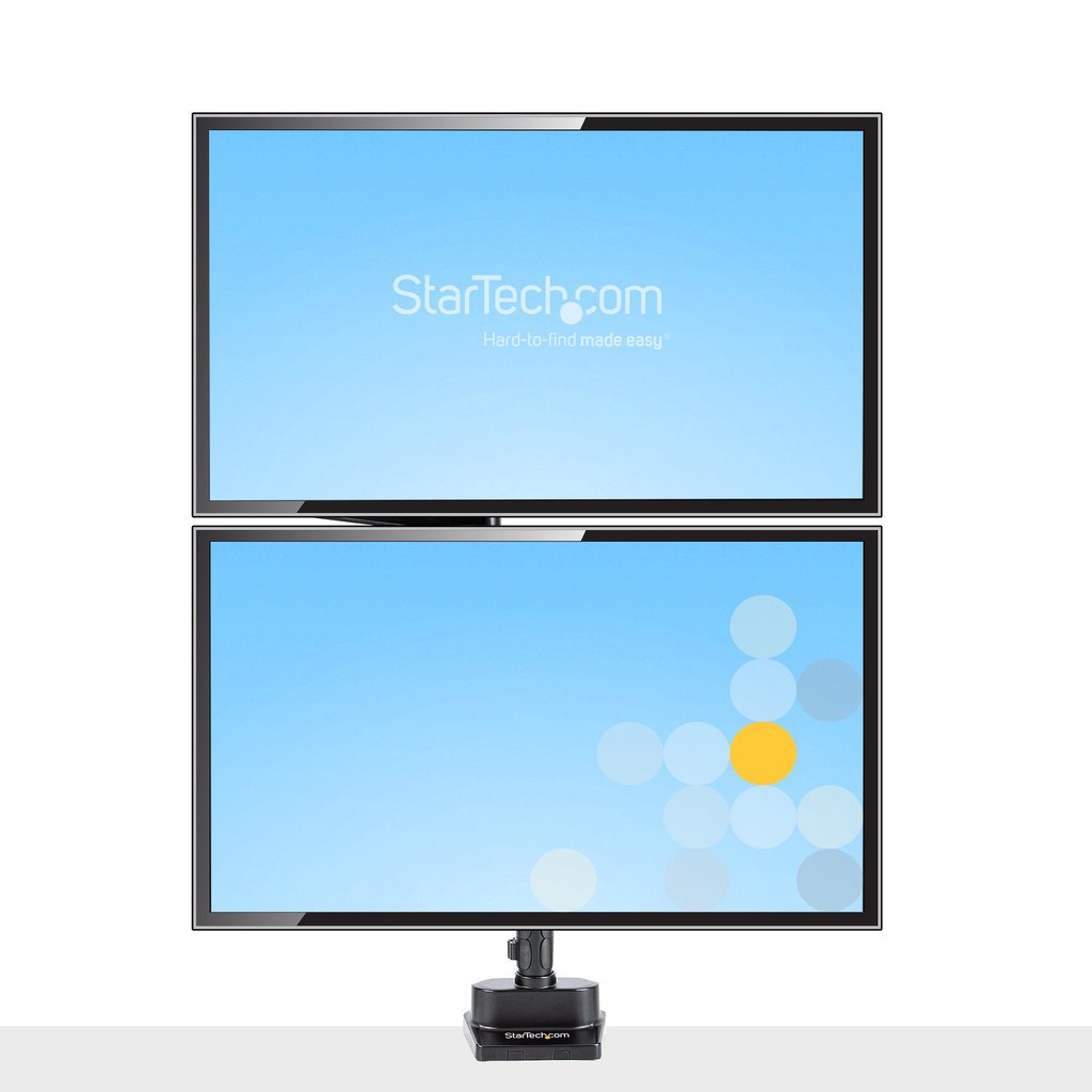 StarTech.com Desk Mount Dual Monitor Arm, Full Motion Monitor Mount for 2x VESA Displays up to 32" (17.6lb/8kg), Height Adjusta - Image 16