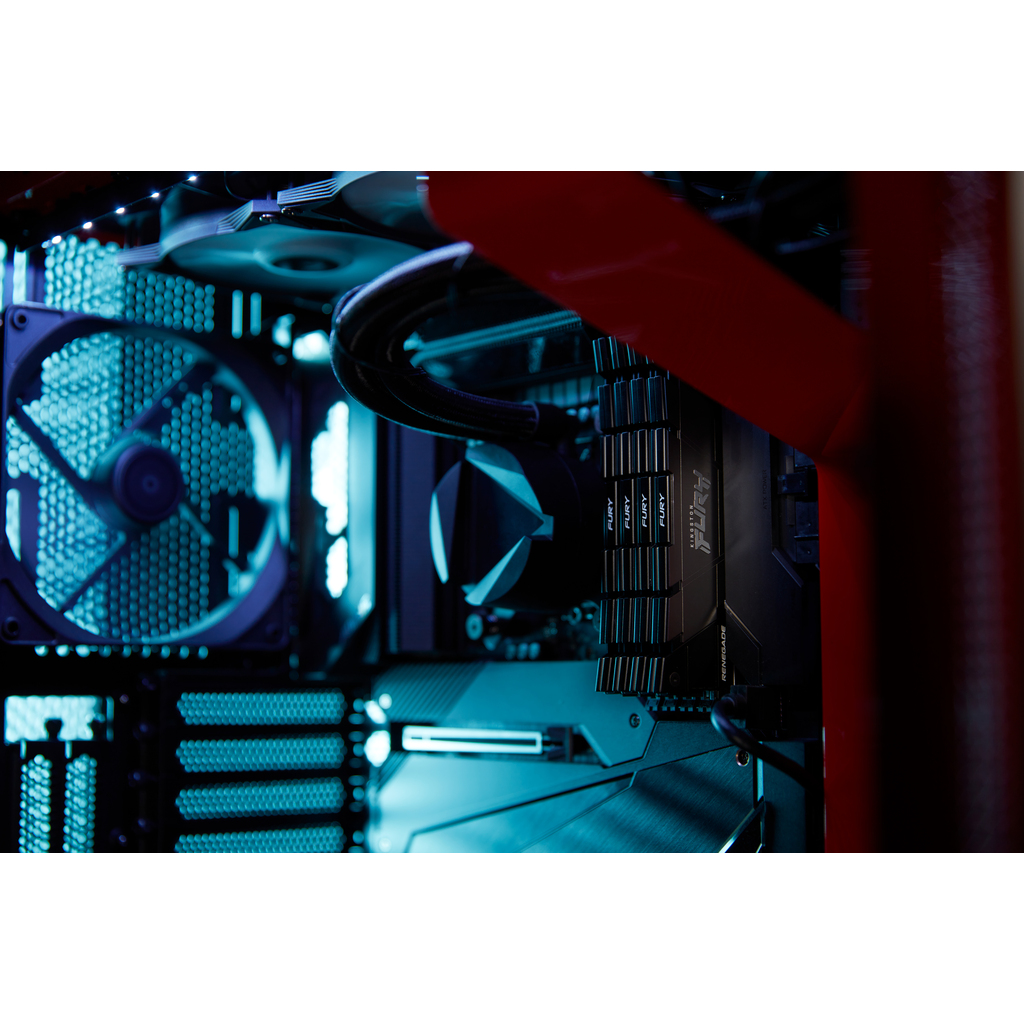 Kingston Technology FURY 16GB 4000MT/s DDR4 CL19 DIMM (Kit of 2) Renegade Black - Image 6