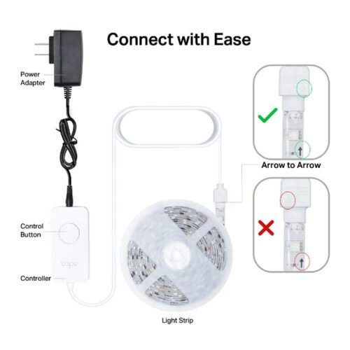 TP-Link Tapo Smart Wi-Fi Light Strip, Multicolor - Image 7