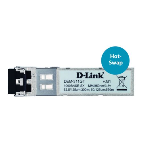 D-Link 1-port Mini-GBIC SFP to 1000BaseSX, 550m for all - Image 3