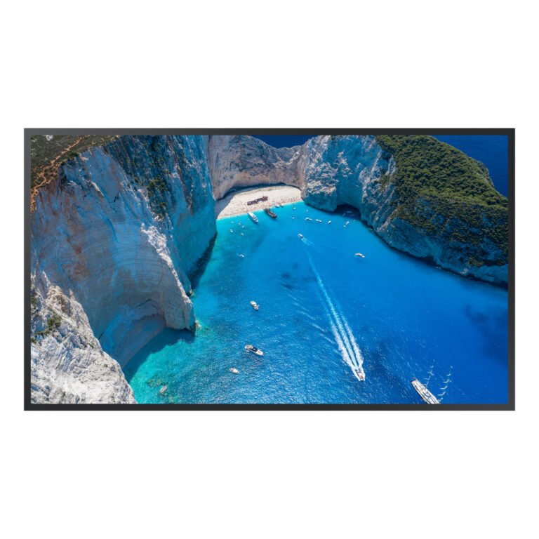 Samsung OM75A Digital signage flat panel 190.5 cm (75") LCD Wi-Fi 4000 cd/m² 4K Ultra HD Black Built-in processor Tizen 5.0 24