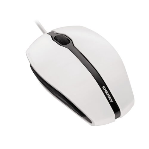 CHERRY GENTIX CORDED MOUSE, Pale Grey, USB - Image 3