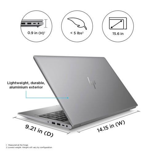 HP ZBook Power 15.6 G10 Intel® Core™ i7 i7-13700H Mobile workstation 39.6 cm (15.6") Full HD 16 GB DDR5-SDRAM 512 GB - Image 9