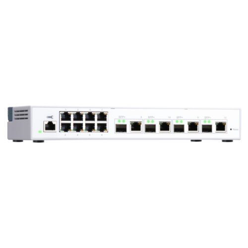 QNAP QSW-M408-4C network switch Managed L2 Gigabit Ethernet (10/100/1000) White - Image 5