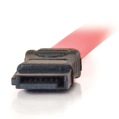 C2G 1m 7-pin SATA cable SATA 7-pin Red - Image 3