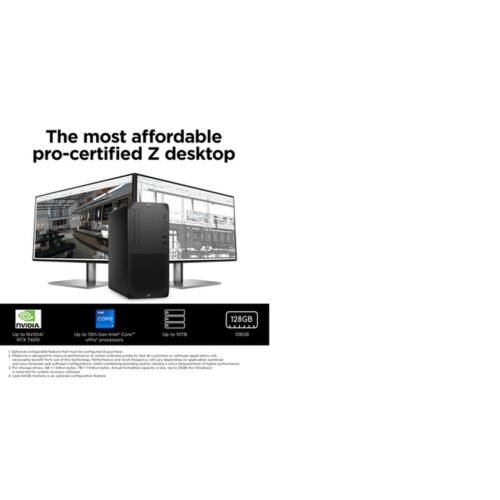 HP Z1 G9 Intel® Core™ i7 i7-12700 16 GB DDR5-SDRAM 512 GB SSD NVIDIA T400 Windows 11 Pro Tower Workstation Black - Image 11