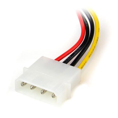 StarTech.com 6in 4 Pin LP4 to Left Angle SATA Power Cable Adapter - Image 3