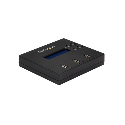 StarTech.com Standalone 1 to 2 USB Thumb Drive Duplicator and Eraser, Multiple USB Flash Drive Copier, System and File and Whol - Image 12