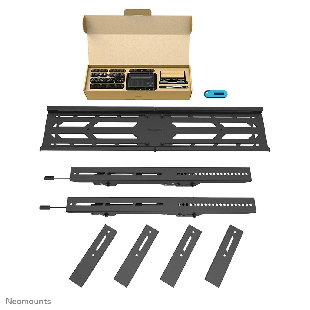 Neomounts WL35S-950BL19 Heavy duty wall mount 55-110" - tiltable - lockable - landscape and portrait - Image 13
