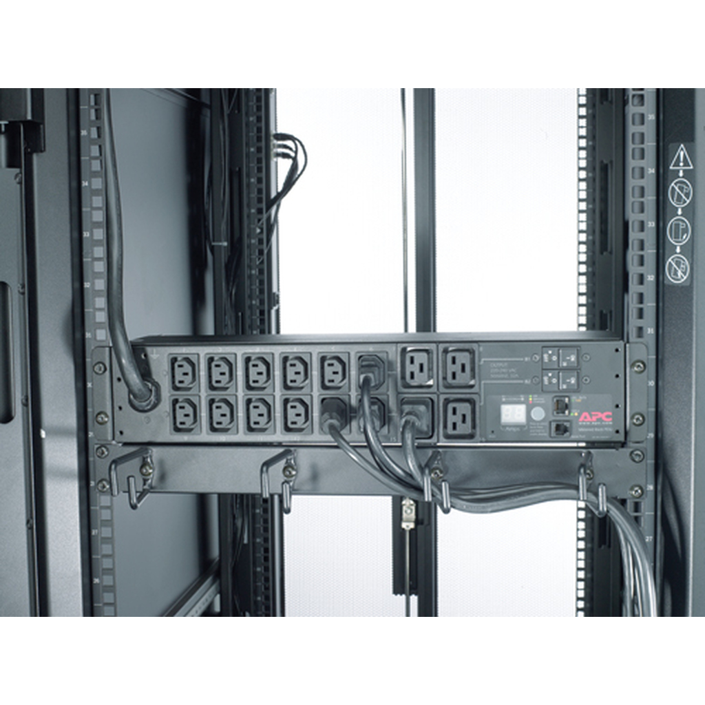 APC AP7822B power distribution unit (PDU) 16 AC outlet(s) 2U Black - Image 4
