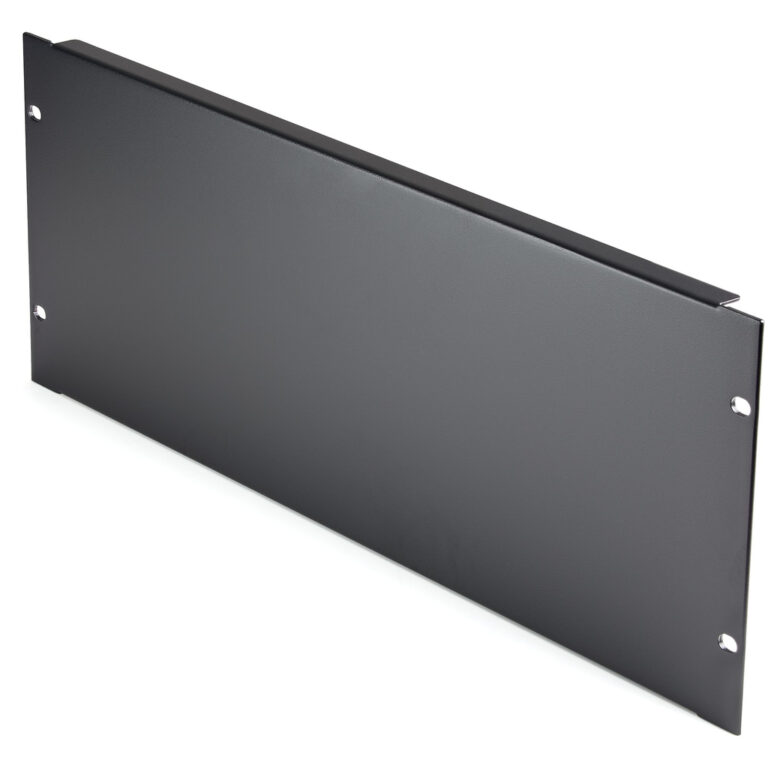 StarTech.com 4U Blank Panel for 19 inch Rack, Enclosures & Cabinets, Rack Mount Blanking Panel for Server/Network Racks, 4RU Ra