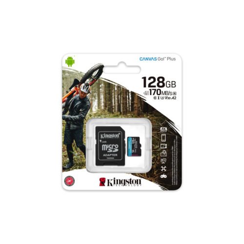 Kingston Technology Canvas Go! Plus 128GB microSDXC Canvas Go Plus 170R A2 U3 V30 Card + ADP - Image 10