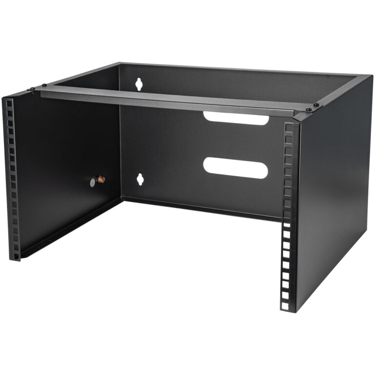 StarTech.com 6U Wall Mount Network Rack - 14 Inch Deep (Low Profile) - 19" Patch Panel Bracket for Shallow Server and IT Equipm