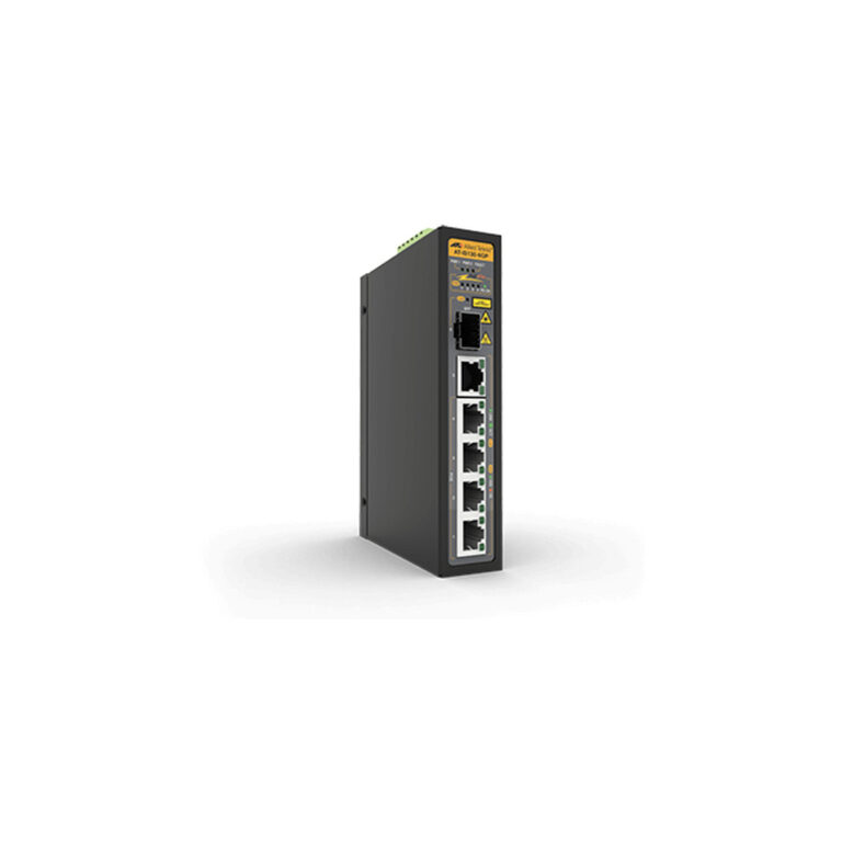 Allied Telesis IS130-6GP Unmanaged L2 Gigabit Ethernet (10/100/1000) Power over Ethernet (PoE) Black