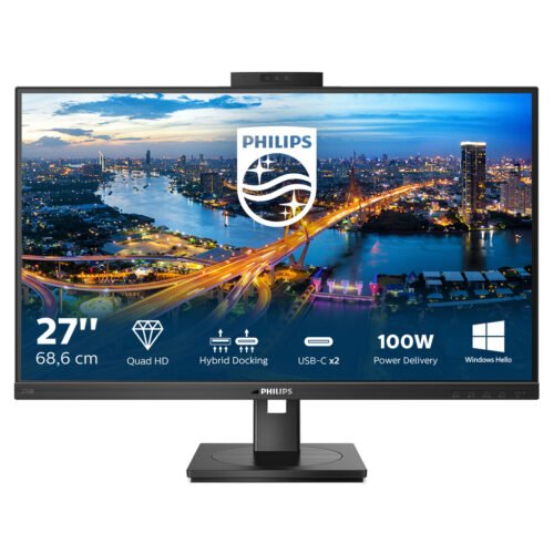 Philips B Line 276B1JH/00 computer monitor 68.6 cm (27") 2560 x 1440 pixels Quad HD LCD Black - Image 2