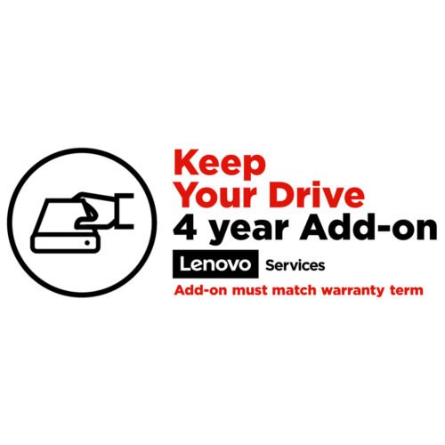 Lenovo 4Y Keep Your Drive 1 license(s) 4 year(s)