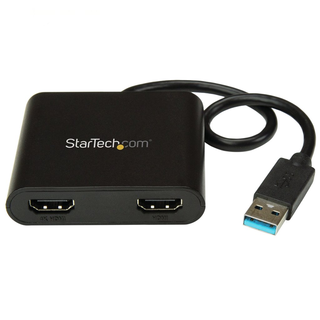 StarTech.com USB 3.0 to Dual HDMI Adapter, USB to 2x HDMI Monitor Converter for Windows (no support for macOS/ChromeOS/Linux) - - Image 6