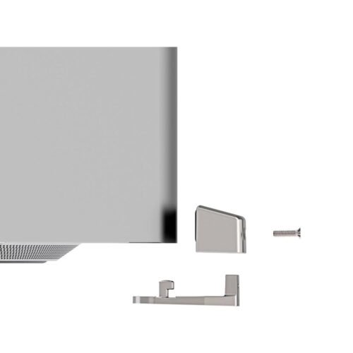 Compulocks Mac Studio Ledge Lock Adapter with Combination Cable Lock Silver - Image 2
