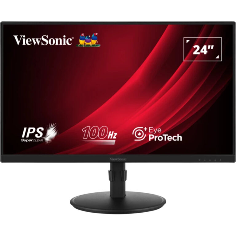 Viewsonic VA VA2408-HDJ computer monitor 61 cm (24") 1920 x 1080 pixels Full HD LED Black
