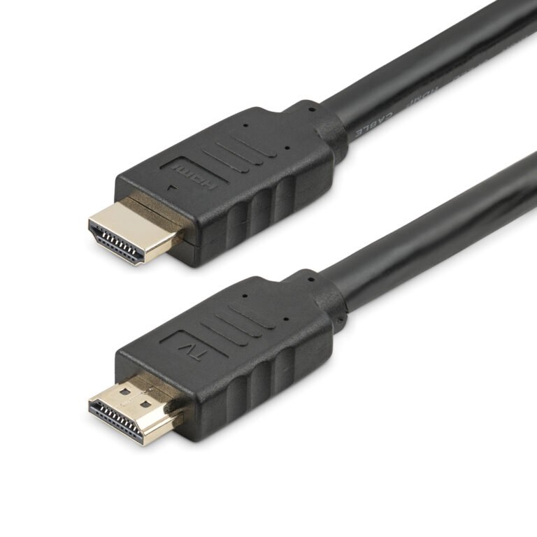 StarTech.com 50ft (15m) HDMI 2.0 Cable - 4K 60Hz Active HDMI Cable - CL2 Rated for In Wall Installation - Long Durable High Spe